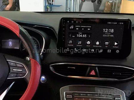 NaviPilot DROID10 ULTRA MAX штатная магнитола для Hyundai Santa Fe 2020+ на Android 10 с 8Gb, DSP, 4G