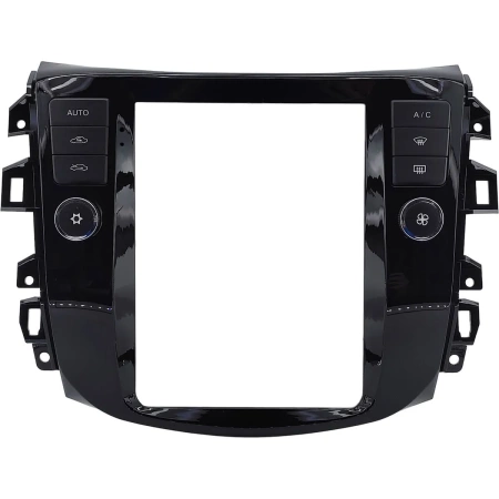 Штатное головное устройство Nissan Navara (Frontier) 4 (D23) 2014-2025 (глянцевая) Canbox (Tesla style) 9.7 дюймов 4/64 GTR096-1312-187 на Android 10 (QLed, DSP, CarPlay)