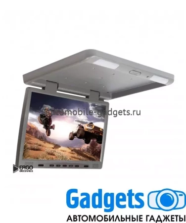 Автомобильный потолочный монитор ERGO ER17F (USB/SD/HDMI/AV) 17.3"