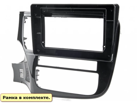 Штатная магнитола Mitsubishi Outlander III 2012-2022 Canbox H-Line 7897-10-493 на Android 10 (4G-SIM, 4/64, DSP, QLed) С крутилками