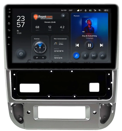 Штатное головное устройство Peugeot 406 1999-2005 (серебренная) Teyes X1 WIFI 2/32 9 дюймов RM-9-0039 на Android 8.1 (DSP, IPS, AHD)