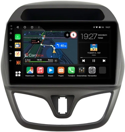 Штатная магнитола Chevrolet Spark 2015-2024 Canbox M-Line 4544-9-1235 на Android 10 (4G-SIM, 2/32, DSP, QLed)