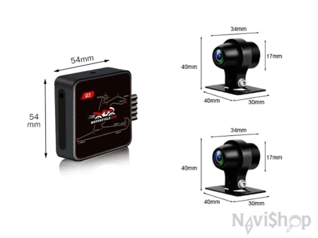 Мото видеорегистратор NP MotoCam Q3 Mini TPMS Мото видеорегистратор NP MotoCam Q3 Mini TPMS