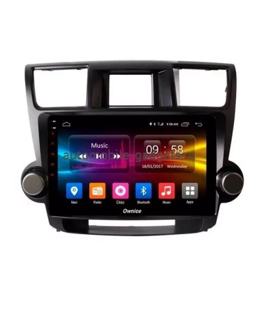 Carmedia OL-1616-1-2D-I штатная магнитола для Toyota Highlander (U40) 2007-2013 на Android 10 c 2GB, DSP, 4G