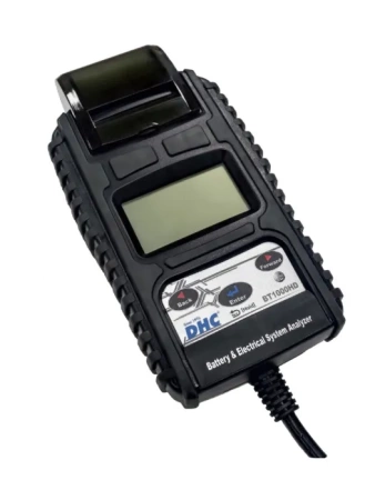 Тестер емкости аккумуляторных батарей 12В, 24В, запуска, зарядки системы, DHC BT1000HD