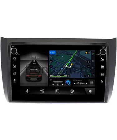 Lifan Solano 2 2016-2022 Canbox H-Line 7807-10-1697 на Android 10 (4G-SIM, 4/64, DSP, QLed) С крутилками