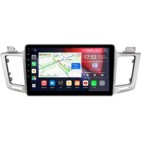 Toyota RAV4 4 (XA40) 2012-2019 Canbox GT10-1030 (для авто с 4 камерами) 2/32 на Android 10 (IPS, DSP, CarPlay)