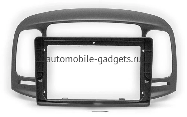 Hyundai Verna 2005-2010 (черная) Canbox L-Line 4169-9-1411 на Android 10 (4G-SIM, 2/32, TS18, DSP, QLed)