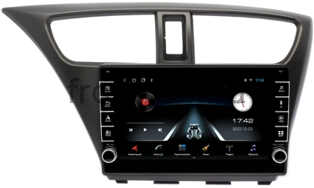 Штатная магнитола Honda Civic 9 5D 2011-2015 (левый руль, хэтчбэк) OEM BRK9-0108 1/16 Android 10