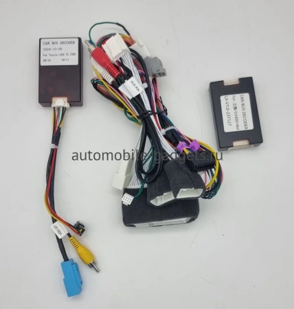 Carmedia KP-T1206-2-FW-HP-HU123LE-6128-UH Штатная магнитола для Toyota Land Cruiser 200 2008-2015 (климат на штатном экране) на Android 12 c 6GB, DSP, 4G