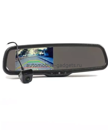 AVS0410BM + AVS307CPR (#980 НD) Комплект из зеркала с монитором и универсальной камеры