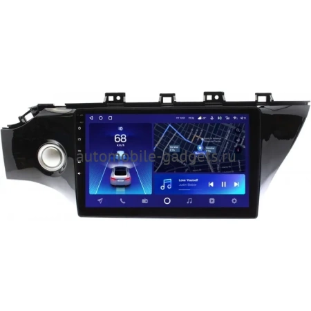 Штатное головное устройство Kia Rio 4, Rio X-Line 2017-2020 Teyes CC2L PLUS 1/16 10 дюймов RM-10-419 на Android 8.1 (DSP, IPS, AHD) (с кнопкой)