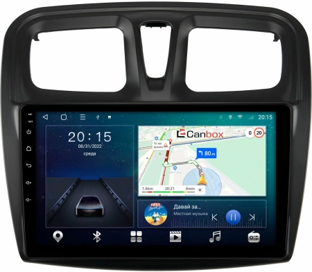 NaviPilot DROID10M 9" штатная магнитола для Renault Logan, Sandero 2013+ на Android 10 с 4Gb, DSP, 4G