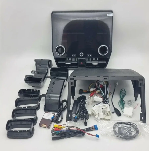 Штатная магнитола Toyota Land Cruiser Prado 150 2017+ 12,3 дюйма Carmedia HP-T1203-17 на Android 12 (4G-SIM, 8/128, DSP, QLed)