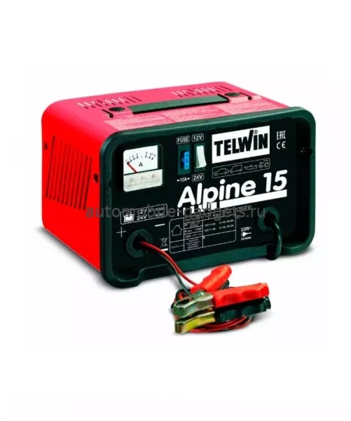 Зарядное устройство TELWIN ALPINE 15 230V 12-24V