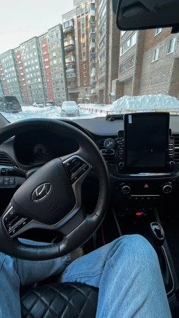 Штатная магнитола Hyundai Solaris 2 2020-2024 (для авто с экраном) Canbox M-Line 5614-9-TK957 на Android 10 (4G-SIM, 4/64, DSP, QLed, Tesla)