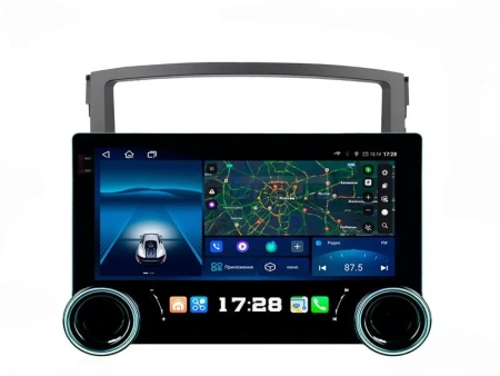 Магнитола для Mitsubishi Pajero 4 2006+ Parafar на Андроид 10.0 PF458rnfAIR