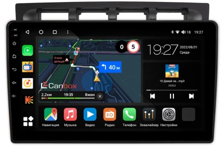 Штатная магнитола Kia Picanto 2004-2007 Canbox M-Line 4544-9-1122 на Android 10 (4G-SIM, 2/32, DSP, QLed)