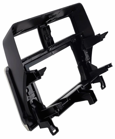 Штатная магнитола Toyota Land Cruiser Prado 150 2017-2024 (серебряная) Canbox GTR10-1038 4/64 на Android 10 (для авто без 4 камер) (IPS, DSP, CarPlay)