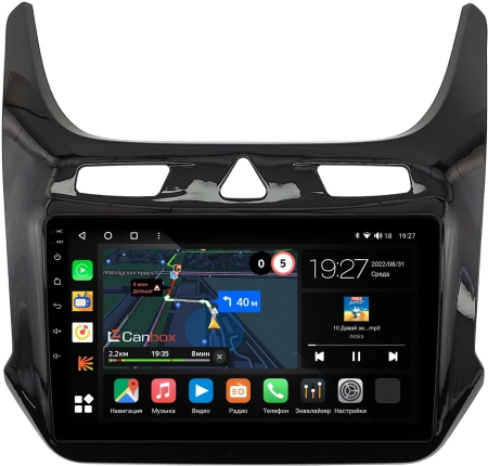 Штатная магнитола Canbox L-Line 4296-9-408 для Ravon R4 2016-2020 (черный глянец) на Android 10 (4G-SIM, 6/128, TS18, DSP, QLed)