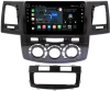 Toyota Fortuner, Hilux 7 2004-2015 (с кондиционером или климат-контролем) Canbox M-Line 7801-9414 на Android 10 (4G-SIM, 2/32, DSP, IPS) С крутилками