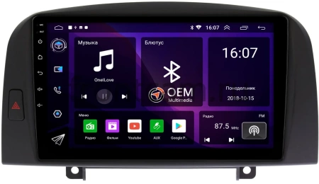 Hyundai Sonata 5 (NF) 2004-2007 (черная) Canbox RS9-9259 1.5/32 на Android 10 (IPS, DSP, CarPlay)