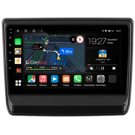 Штатная магнитола Canbox M-Line 4544-9-1335 для Isuzu D-Max 3, MU-X 2 2019-2024 (черный глянец) на Android 10 (4G-SIM, 2/32, DSP, QLed)