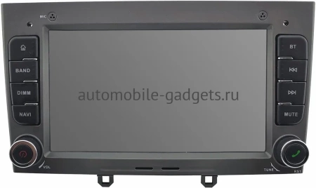 Peugeot 308 2007-2015, 408 2012-2022, RCZ 2010-2015 (серая) OEM GT308G 2/32 DSP на Android 10