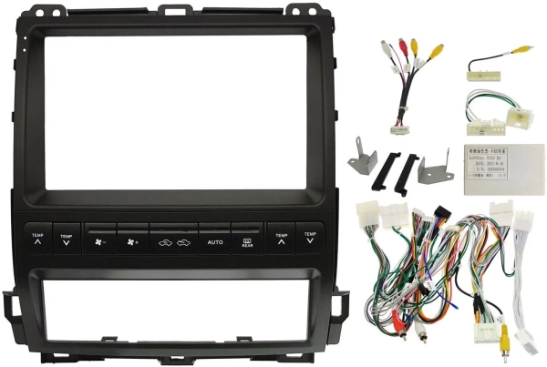 Штатная магнитола OEM RK9-470 для Toyota Land Cruiser Prado 120 2002-2009 (для авто с монитором, тип 1) на Android 10 (CarPlay, AHD, 1/32)
