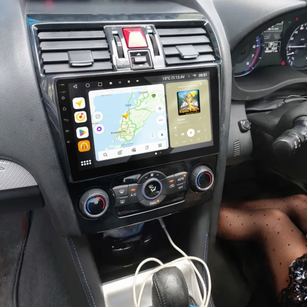 Штатное головное устройство Subaru Levorg 2014-2020 Teyes CC3 2K 360 6/128 9.5 дюймов RM-9-2517 на Android 10 (4G-SIM, DSP, QLed)