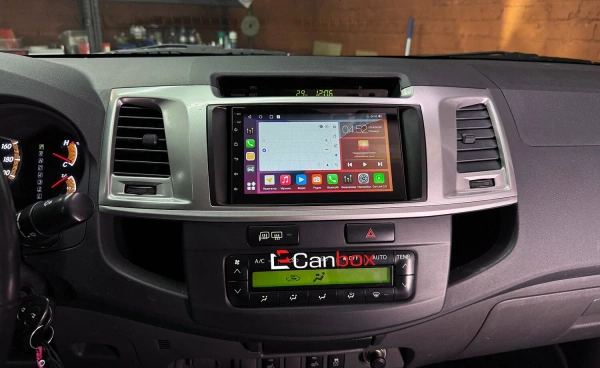 Магнитола в штатное место 2 din Toyota Fortuner, Hilux 7 2004-2015 Canbox 1.5/32 на Android 10 (RS7-RP-11-299-435) (IPS, DSP, CarPlay)