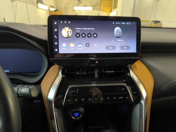 Штатная магнитола Toyota Harrier 4 (XU80), Venza 2 2020-2024 12.3 дюйма Teyes LUX ONE 360 6/128 RM-0051 на Android 10 (4G-SIM, 6/128, DSP, QLed) Mercedes Style