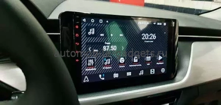 NaviPilot DROID10 ULTRA штатная магнитола для Skoda Rapid, Volkswagen Polo 2020+ на Android 10 с 6GB, DSP, 4G