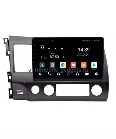 NaviPilot DROID10M 10" штатная магнитола для Honda Civic (VIII) 4D 2005-2011 седан на Android 10 с 4Gb, DSP, 4G