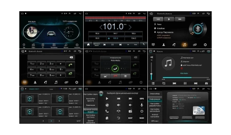Магнитола в штатное место Лада Ларгус, Renault Logan, Sandero 2010 - 2020 Wide Media LC7168MN-1/16 Магнитола в штатное место Лада Ларгус, Renault Logan, Sandero 2010 - 2020 Wide Media LC7168MN-1/16