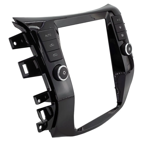 Штатное головное устройство Nissan Navara (Frontier) 4 (D23) 2014-2025 (глянцевая) Canbox M-Line (Tesla style) 9.7 дюймов 4/64 5622-1312-187 на Android 10 (4G-SIM, DSP, QLed)