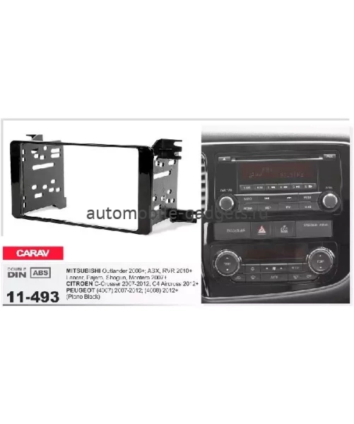 Переходная рамка CARAV 11-493 MITSUBISHI / CITROEN / PEUGEOT (2006-2012+)