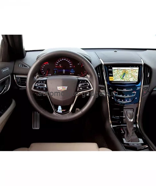 Carmedia GM-3-7-7 Навигационный блок для Cadillac ATS 2012-2016 на Android 9, 6-ТУРБО ядер и 4ГБ-64ГБ