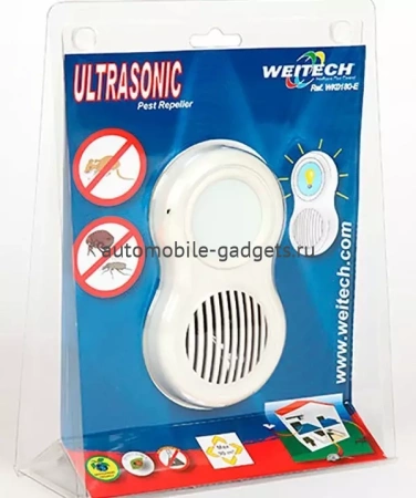 Ультразвуковой отпугиватель мышей и крыс "Weitech-WK240"