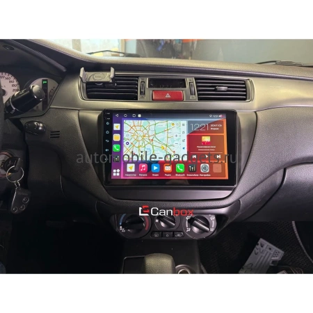 Штатная магнитола Mitsubishi Lancer 9 2000-2010 Canbox EVO 2K 5815-9099 на Android 14 (4G-SIM, 6/128, DSP, QLed, AI, 360)
