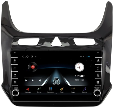 Штатная магнитола Canbox BGT9-408 для Chevrolet Cobalt 2 2011-2024 (черный глянец) на Android 10.1 (IPS, DSP, CarPlay)