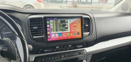 Штатная магнитола Canbox M-Line 2K 4179-9296 для Peugeot Traveller, Expert 3 2016-2024 на Android 10 (4G-SIM, 4/64, DSP, QLed)