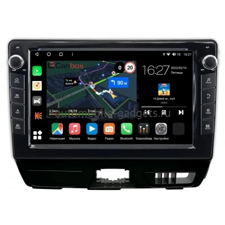 Штатная магнитола Hyundai Veloster 2 2018-2022 Canbox M-Line 7821-9-278 на Android 10 (4G-SIM, 2/32, DSP, IPS) С крутилками