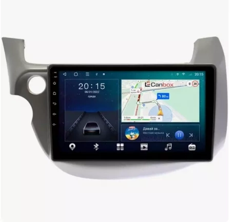 Honda Jazz 2 2008-2014 (левый руль) Canbox L-Line 4170-1067 на Android 10 (4G-SIM, 2/32, TS18, DSP, QLed)