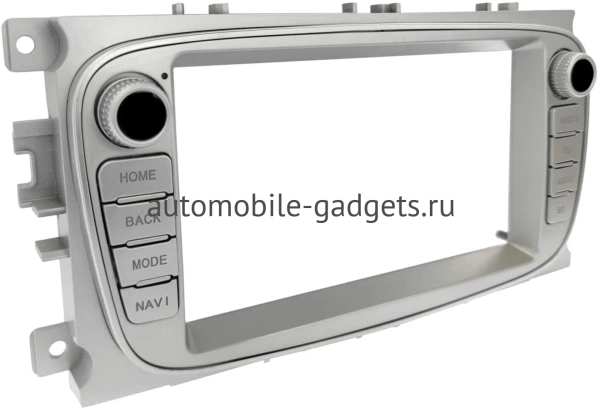 Магнитола в штатное место 2 din Ford Focus 2, C-MAX, Mondeo 4, S-MAX, Galaxy 2, Tourneo Connect 2006-2015 (серебристый) Canbox M-Line 9863-RP-2051-486 на Android 10 (4G-SIM, 2/32, DSP)