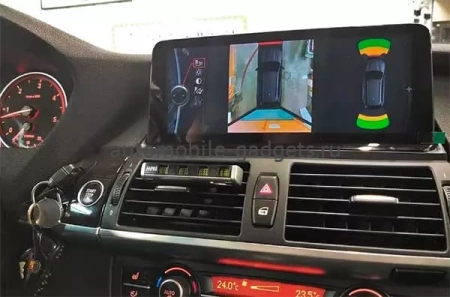 FarCar BMW2003 Штатная магнитола для BMW X5 (E70), X6 (E71) 2009-2012 CIC на Android 14 c 8Gb, 4G