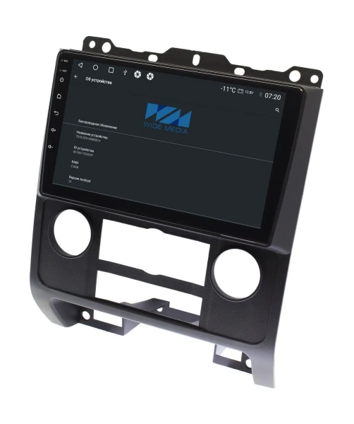 Штатная магнитола Ford Escape, Mazda Tribute 2007 - 2012 Wide Media MT9279QT-2/32 черная