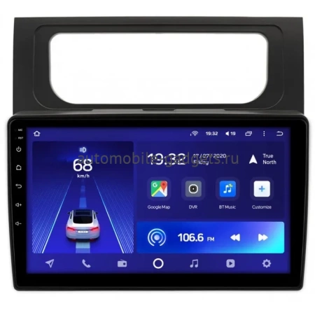 Штатное головное устройство Volkswagen Touran 2 2010-2015 (черная) Teyes CC2L PLUS 1/16 10 дюймов RM-10-1164 на Android 8.1 (DSP, IPS, AHD)
