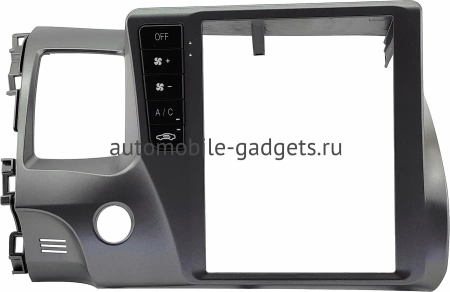 Штатное головное устройство Honda Civic 8 4D 2005-2012 (седан) Canbox PRO-Line (Tesla style) 9.7 дюймов 6/128 7882-1312-176 на Android 13 (4G-SIM, DSP, QLed)