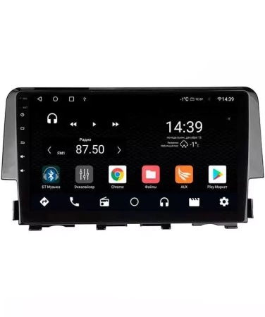 NaviPilot DROID10 ULTRA MAX штатная магнитола для Honda Civic 10 (X) 2016-2021 на Android 10 с 8Gb, DSP, 4G